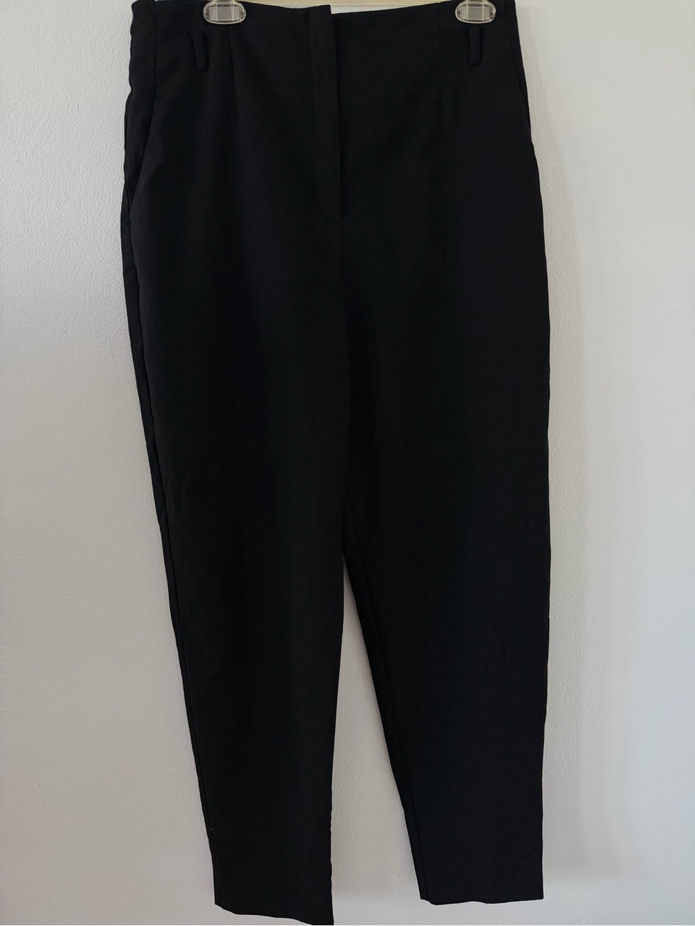 Mango Black Women's Tailored High-Waist Pants
